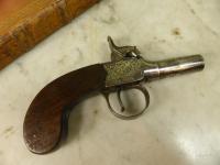 EARLY 19TH C POCKET PISTOL