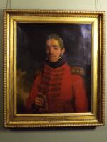 OIL ON CANVAS PORTRAIT OF A GENERAL